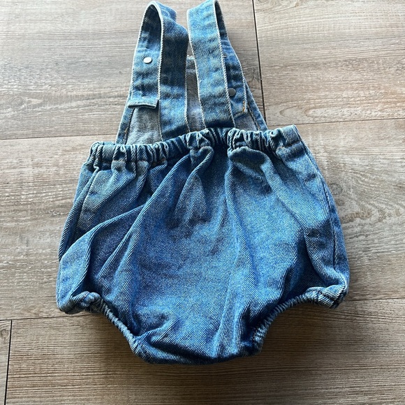 The simple folk denim stone romper 6/9 months - Picture 3 of 4